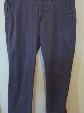 Polo Ralph Lauren The Polo Chino Pants Mens Cotton 42 X 30 Classic Fit Navy Blue